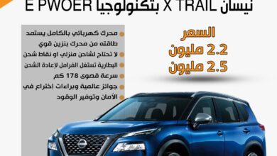 بتكنولوجيا E PWOER.. نيسان تطرح X TRAIL الجديدة كليا