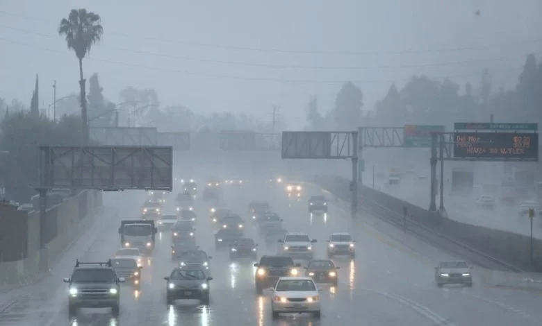 القيادة أثناء الشبورة المائية ي