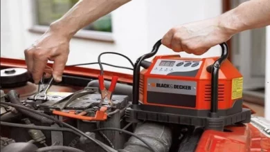 توصيل كابلات البطارية