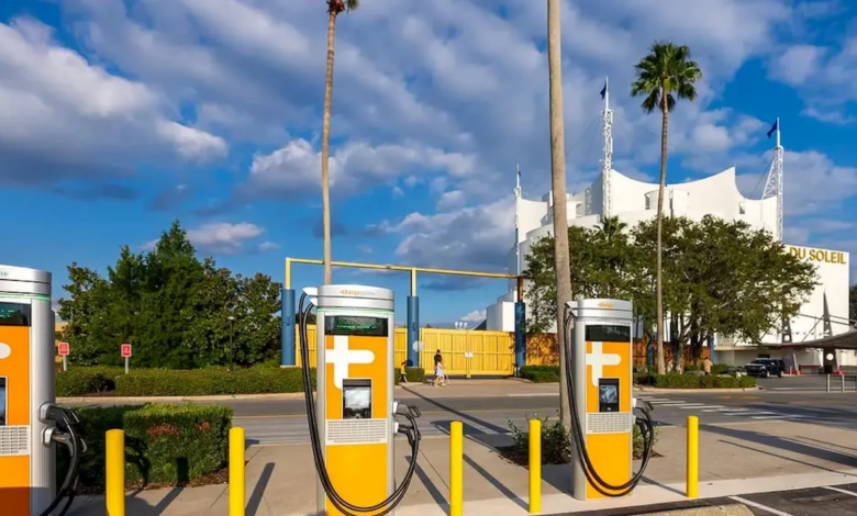 محطات شحن السيارات الكهربائية