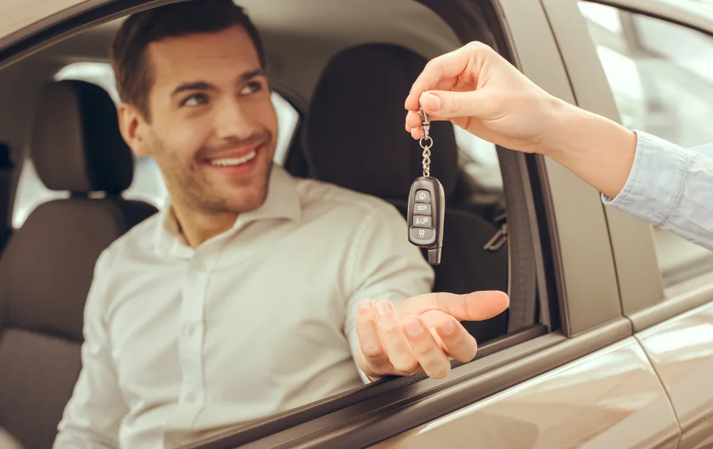 فحص السيارة المستأجرة