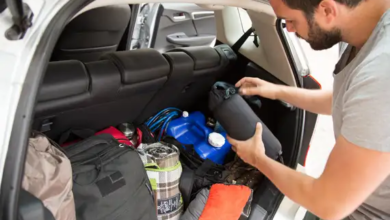 إكسسوارات رحلات السيارة