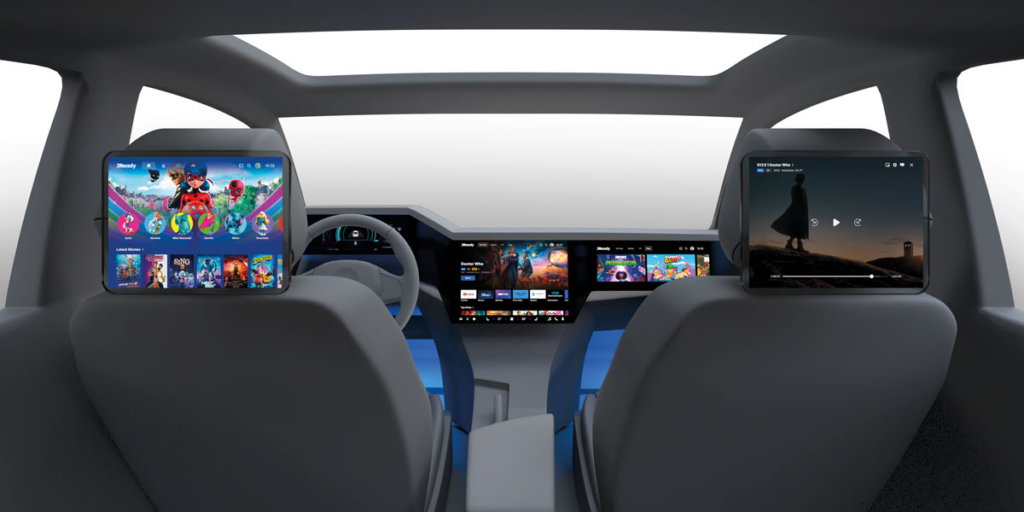 شاشات وترفيه السيارة