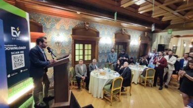 مؤتمر إطلاق تطبيق EV Hub