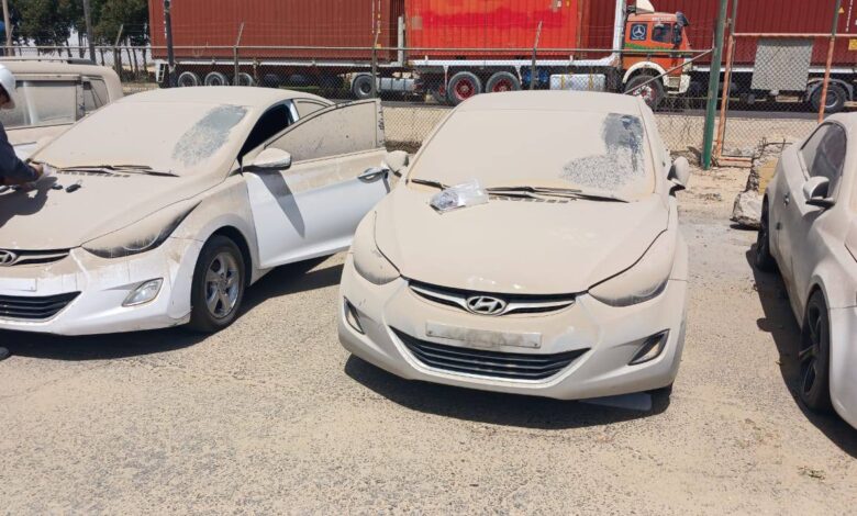 مزاد سيارات جمرك العين السخنة