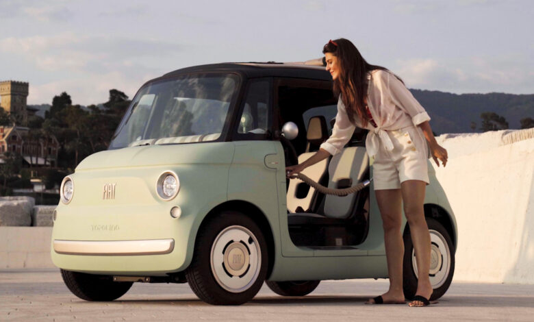 فيات توبولينو Topolino الكهربائية تصل مصر بسعر 650 ألف جنيه