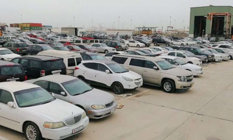 مزاد علني سيارات جمرك مطار القاهرة
