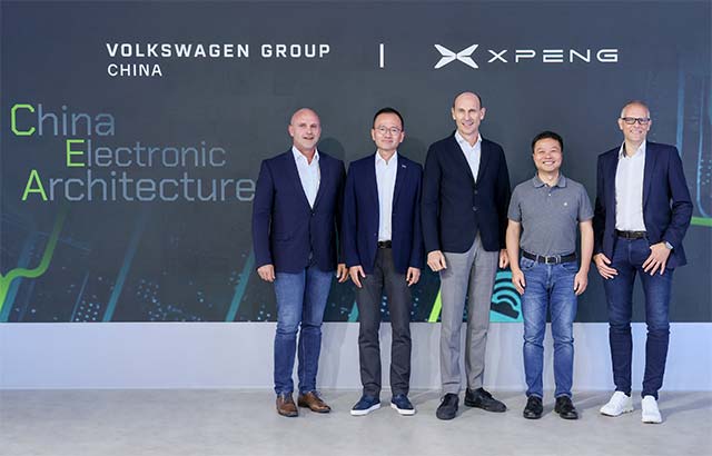 XPENG وفولكس فاجن