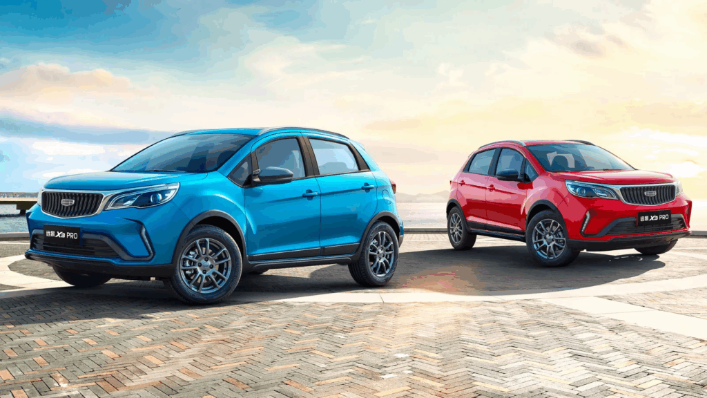 4 - أفضل سيارات أقل من مليون جنيه في مصر.. سيارة جيلي GX3 برو 2025 أوتوماتيك