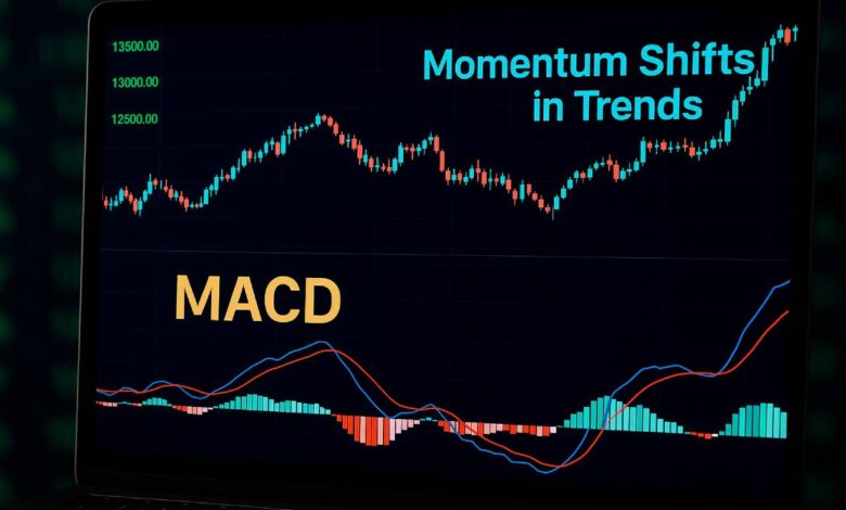 كيفية استخدام مؤشر MACD لتحديد تحولات الزخم في اتجاهات السوق