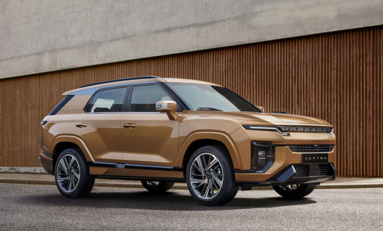 أكتيون-actyon-الجديدة-كلياً-من-kgm سيارة جديدة Actyon