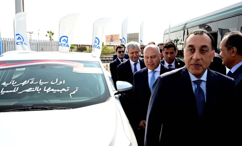 إطلاق أول سيارة كهربائية مجمعة محليًا من النصر للسيارات