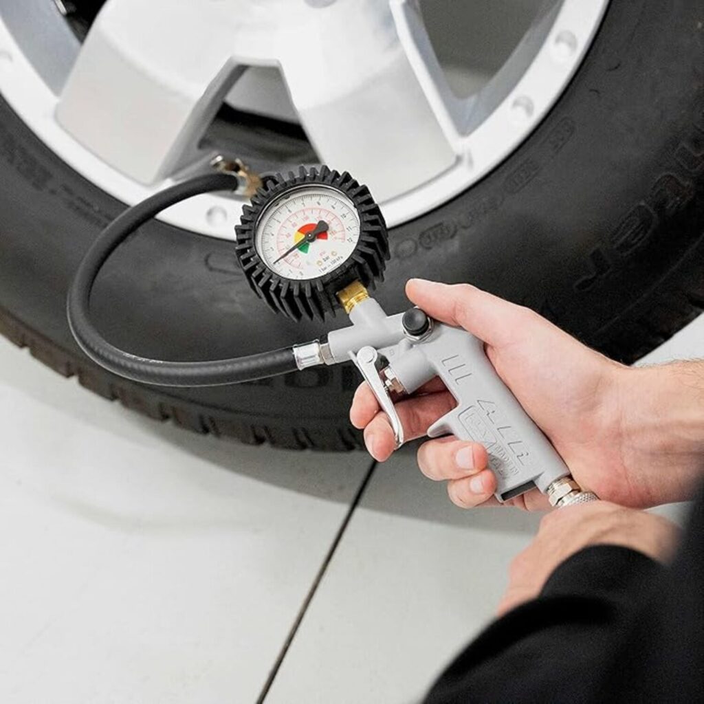 فحص ضغط الإطارات وهي باردة