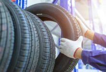 قياس عمق نقشة الكاوتش