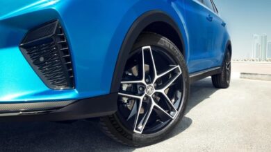 مقاس كاوتش MG RX5 Plus