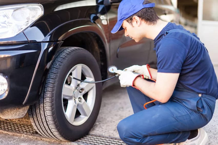 تآكل كاوتش MG من الداخل