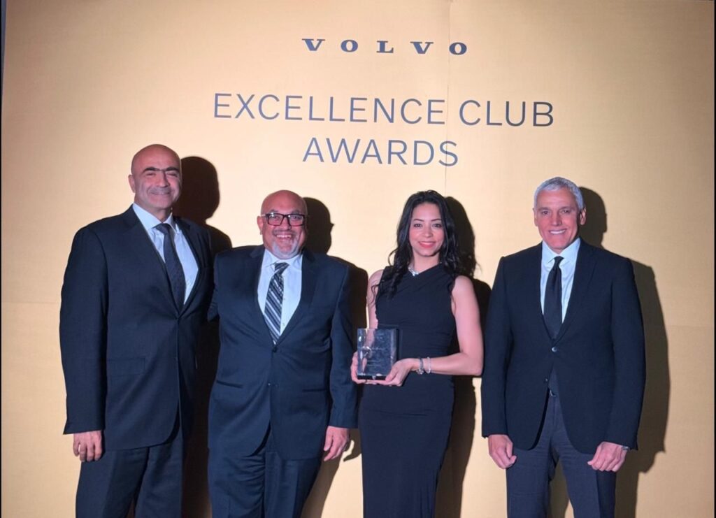 بقيادة نهى المليجي.. فولفو عز العرب تحصد جائزة التميز
