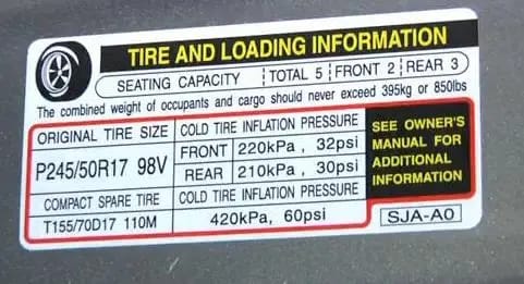 استهلاك MG One مع ضغط الإطارات