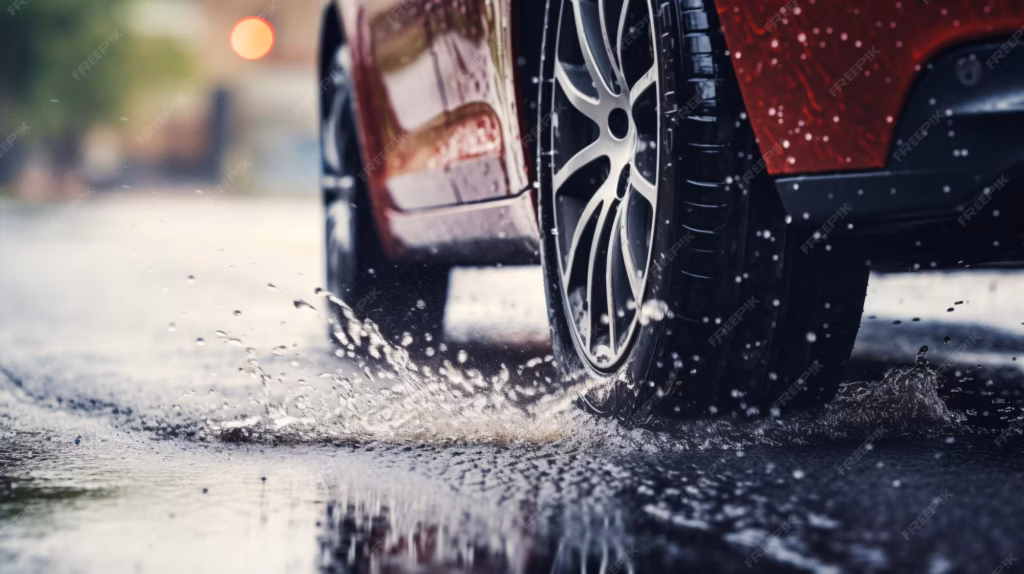 قياس عمق نقشة الكاوتش شيري