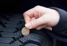 قياس عمق نقشة الكاوتش شيري