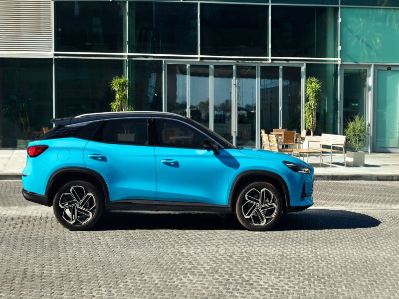 استهلاك MG One مع ضغط الإطارات