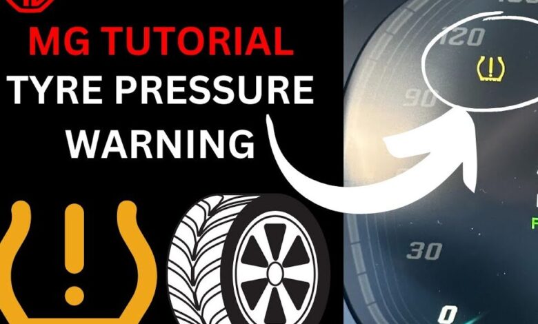 حل مشكلة TPMS في MG