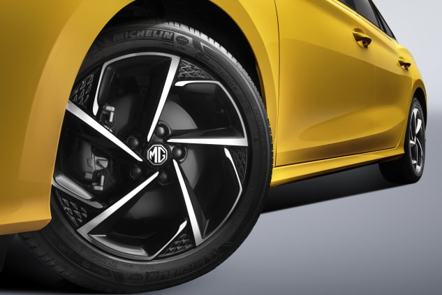 ضغط إطارات MG الصحيح