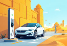 محطات شحن السيارات الكهربائية في مصر
