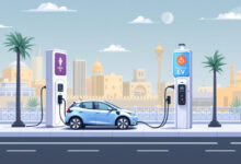 قواعد استخدام محطات شحن السيارات الكهربائية
