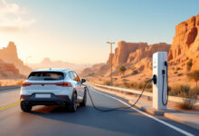 شحن السيارة الكهربائية في السفر داخل مصر