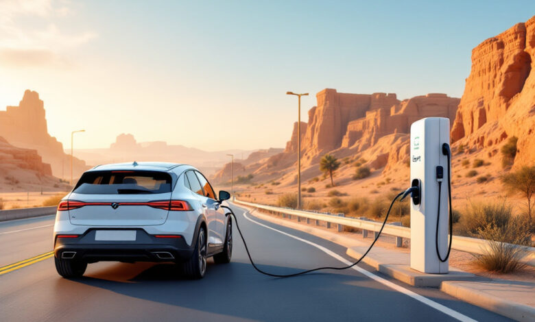 شحن السيارة الكهربائية في السفر داخل مصر