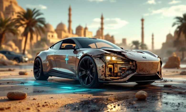 تدهور بطارية السيارة الكهربائية