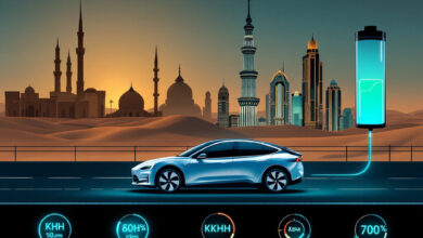 استهلاك السيارة الكهربائية kwh لكل 100 كم