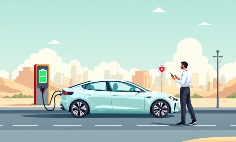 نفاد شحن السيارة الكهربائية ماذا أفعل