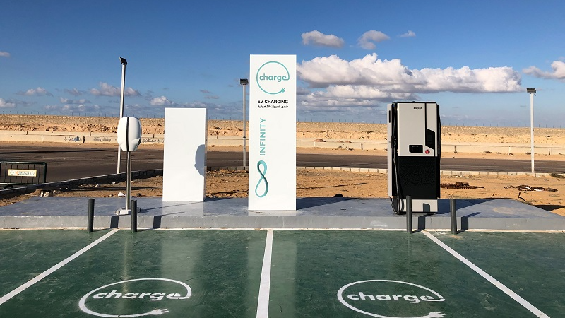 محطات شحن على طريق القاهرة الإسكندرية