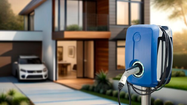 شحن السيارة الكهربائية في المنزل مصر