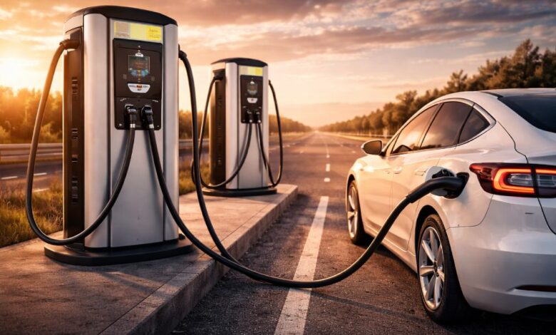 محطات شحن السيارات الكهربائية في مصر