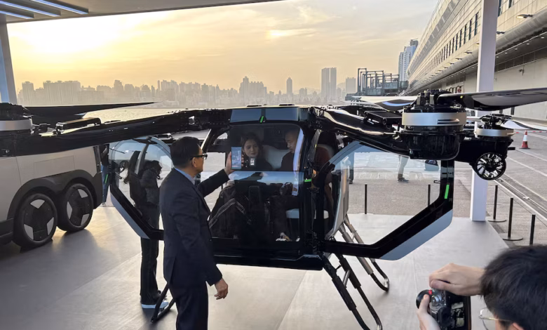 "Xpeng" تتوقع بدء تسليم السيارات "الطائرة" بحلول 2027