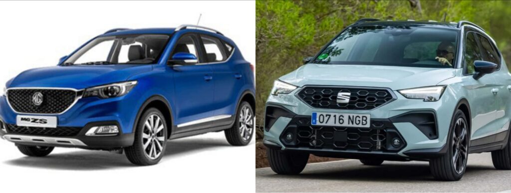 MG ZS vs Seat Arona