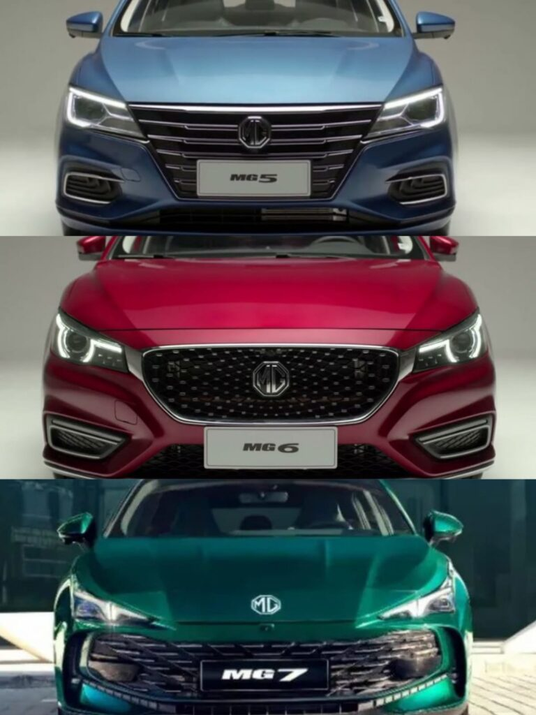 الفرق بين موديلات MG السيدان في مصر