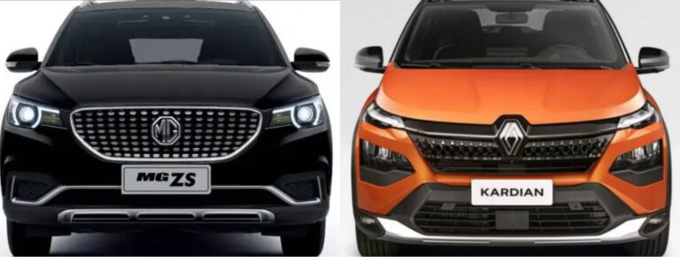 MG ZS vs Renault Kardian