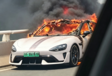 حريق سيارة شاومي SU7 Ultra في الصين والشركة تنفي عطل البطارية