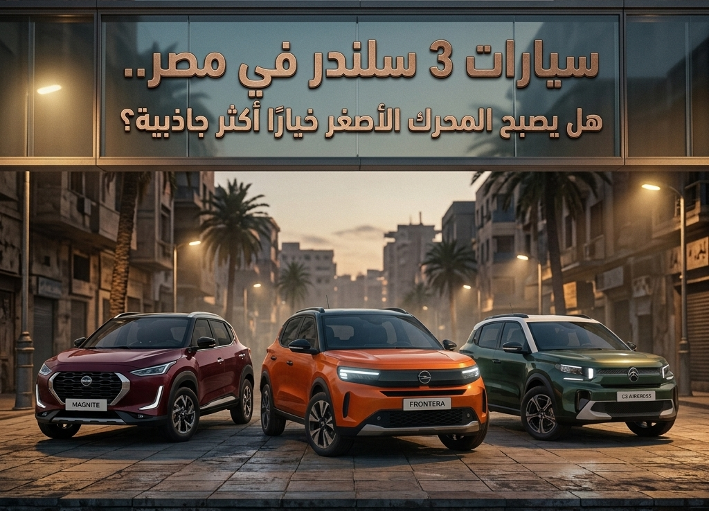 سيارات 3 سلندر في مصر.. هل يصبح المحرك الأصغر خيارًا أكثر جاذبية؟